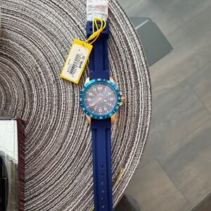 Invicta Navy and Gold Men's Watch